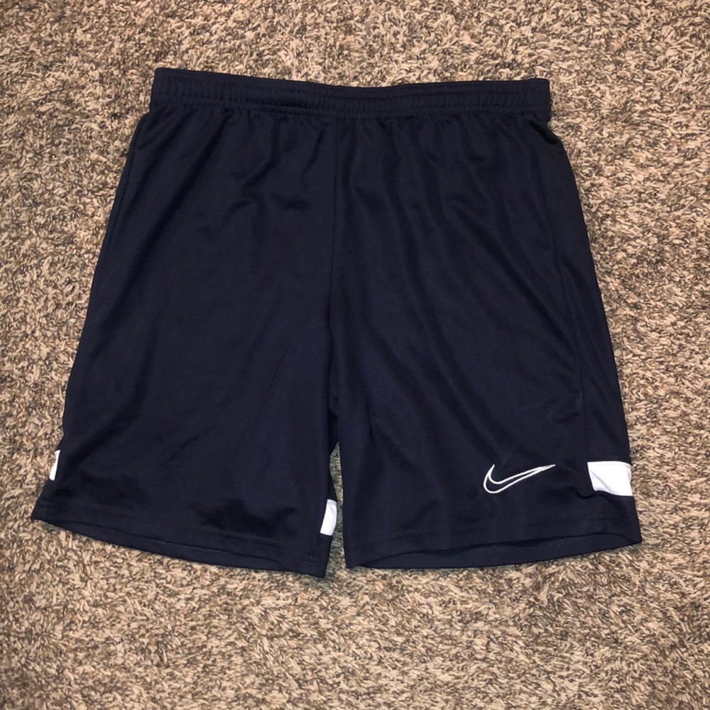 Mens Blue Nike Athletic Shorts